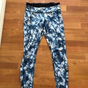Blue Lululemon Leggings